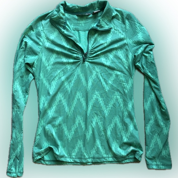 Eddie Bauer Green Patterned Women's - Picture 1 of 7